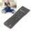 Baby Silicone Teether in Remote Control Style with Various Buttons Black 16