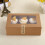 10 kraftpapier cupcake-boxen, 6 hohlräume, für 11