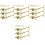 16 Pcs Stainless Steel Dog Shaped Chopstick Rests 5