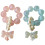 10 Pcs Cellphone Wrist Straps Acrylic Beaded Charm Chains 2
