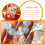 10 Pcs Cellphone Wrist Straps Acrylic Beaded Charm Chains 10