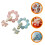10 Pcs Cellphone Wrist Straps Acrylic Beaded Charm Chains 5