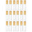 18Pcs White Small Glass Perfume Spray Bottles Travel Storage 8