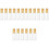 18Pcs White Small Glass Perfume Spray Bottles Travel Storage 3