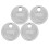16Pièces Instrument Mesure Bougie Auto Acier Carbone Argenté 3