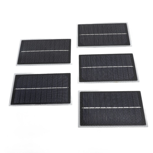 5pcs Small Solar Panel Monocrystalline DIY 4W LED 1