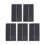 5pcs Small Solar Panel Monocrystalline DIY 4W LED 1