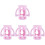 4Pcs Silicone Baby Bottle Sleeve For Infant Feeding 4