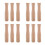 12 Pcs Wooden Pestle For Grinding Garlic Nut Spice Kitchen Tool Set 8