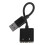 5Pcs External USB Sound Card Adapter With Headphone And Mic Splitter 2