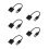 5Pcs External USB Sound Card Adapter With Headphone And Mic Splitter 4