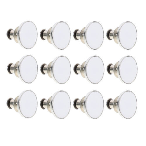 24 Pcs Replacement Jeans Buttons Adjustable Removable Metal 1
