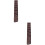 2Pcs 21 Inch Concert Ukulele Fingerboard Rosewood Replacement 7