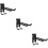 3Pcs Heavy Duty Garage Wall Mounted Storage Hook 11
