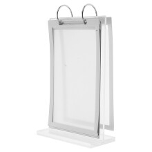 5Pcs Multi-Page Flip Acrylic Sign Holder For Restaurant Menu Display