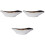 3Pcs Household Spice Dish Multi-Function Sauce Bowl Dinner Accessory 10