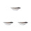 3Pcs Household Spice Dish Multi-Function Sauce Bowl Dinner Accessory 4
