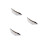 3Pcs Household Spice Dish Multi-Function Sauce Bowl Dinner Accessory 6