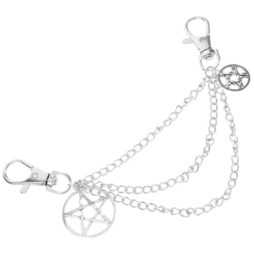 3Pcs Clog Chain Shoe Decoration Alloy Boot Sneaker Charm