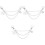 3Pcs Clog Chain Shoe Decoration Alloy Boot Sneaker Charm 5