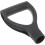 2Pcs Plastic D Shaped Handle Replacement 3