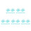 40 Pcs Puppy Training Transparent Dog Wall Pee Pad Holder 8