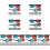 80 Pcs Red-Blue Lens 3D Glasses Compatible With Monitors Tvs Screens 4