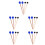 5 Sets Practical Marimba And Xylophone Mallets Percussion Sticks 6