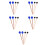 5 Sets Practical Marimba And Xylophone Mallets Percussion Sticks 7