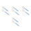 8Pcs Durable Blue Stainless Steel Fish Tank Net Extendable Handle 8