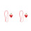 2 Sets Strawberry Ocarina 6-Hole Wind Instrument For Beginners 4