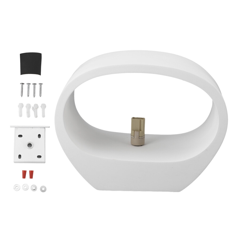 Half Cylinder Wall Light Resin Plaster Up Down Living Room Bed Room-image-OPC-PKXSGBG-NEW