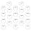 40 Pcs Diy Photo Buttons Empty Acrylic Badge Pin Making Materials 3