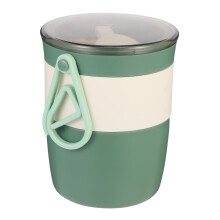 1 set isolierter becher, tragbarer brei- und oatmeal-becher