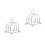 2Pcs Stainless Steel Toast Holder Rack Multi-Functional Bread Stand 4