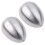 2 -Gewürzbehälter in Ei-Form für die (Silber) 1