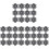 36 Pcs Outdoor Climbing Trekking Pole Covers Snowflake Disk 2