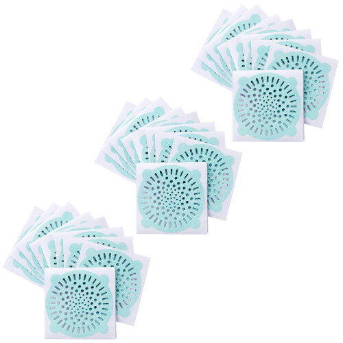 3 einweg-abfluss-aufkleber haarfilter für bodenablauf