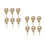 12 Pcs Paper Towel Dispenser Key Universal Replacement For B 263 9