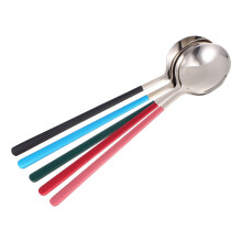 10 Pcs Stainless Steel Dessert Scoops And Ice Cream Spoons