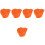 5Pcs Fake Fried Chicken Cutlet Simulation Decoration For Kitchen Home 6