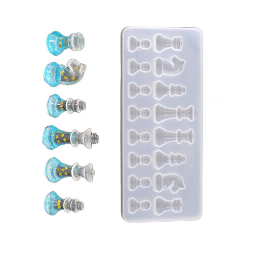 Funny Mold Chess Silicone Mold Decoration For Crafts Making Mold