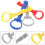 16 Pcs Adjustable Toddler Pull Up Rings For Walking Training 11