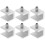 12 Pcs Household Limiting Lock For Sliding Windows Clamp Resistant 1