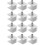 12 Pcs Household Limiting Lock For Sliding Windows Clamp Resistant 5