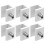 12 Pcs Household Limiting Lock For Sliding Windows Clamp Resistant 11