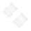 2Pcs Transparent CD DVD Storage Box Clear Disc Holder Organizer 9