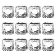 150 Pcs Disposable Cleaning Pads For Gas Oven (Silver)