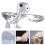 2Pcs Adjustable Dinosaur Modeling Ring Hand Jewelry 9