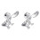 2Pcs Adjustable Dinosaur Modeling Ring Hand Jewelry 2
